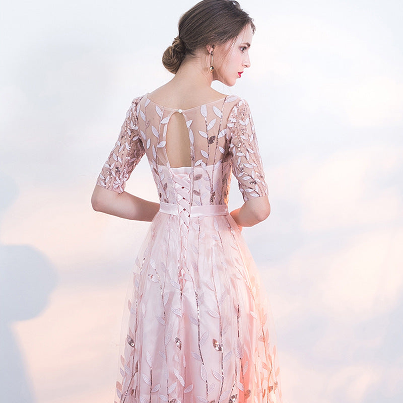 Lucia | Blush Aura Summer Dress