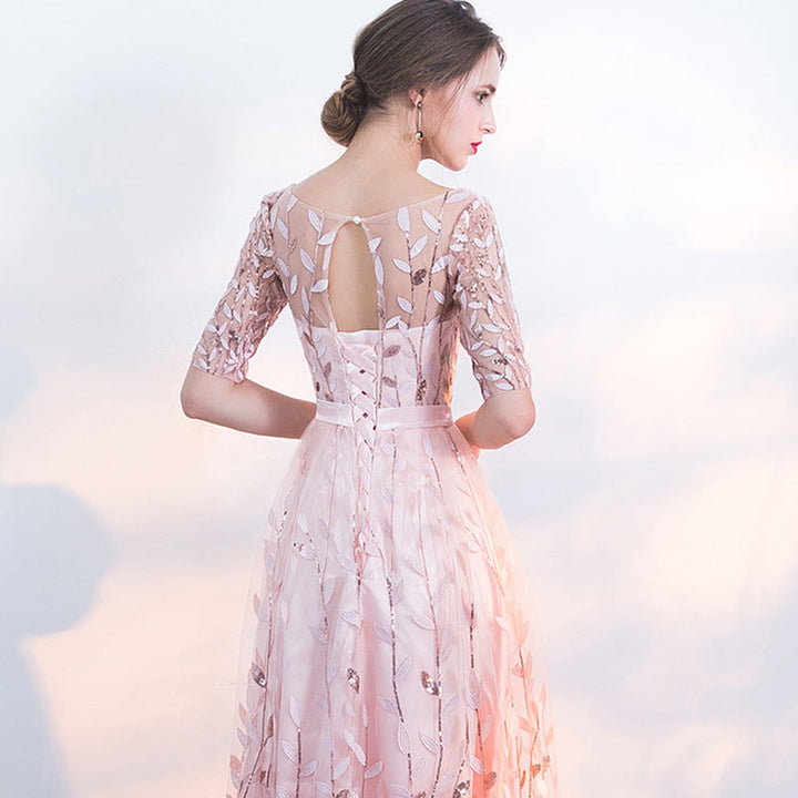 Lucia | Blush Aura Summer Dress