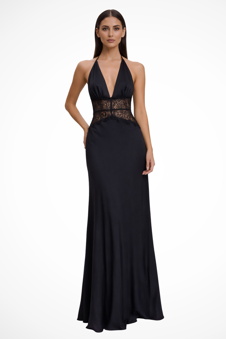 Nina | Midnight Elegance Maxi Dress