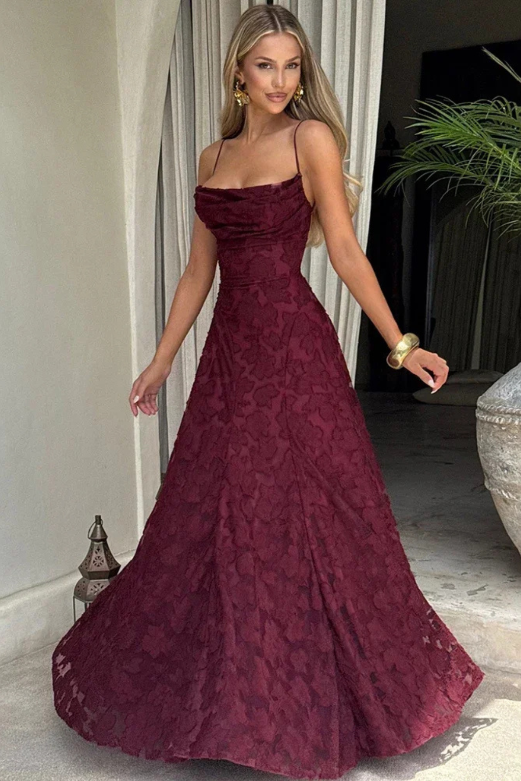 Serena | Floral Grace Maxi Dress