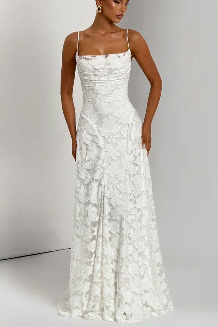 Serena | Floral Grace Maxi Dress