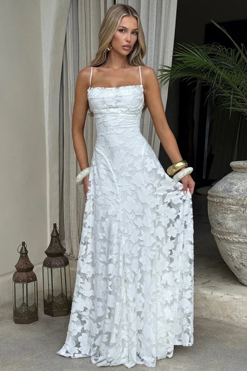Serena | Floral Grace Maxi Dress