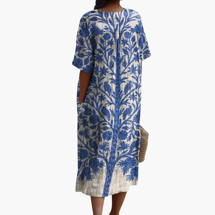 Livia | Sunlit Garden Floral Dress