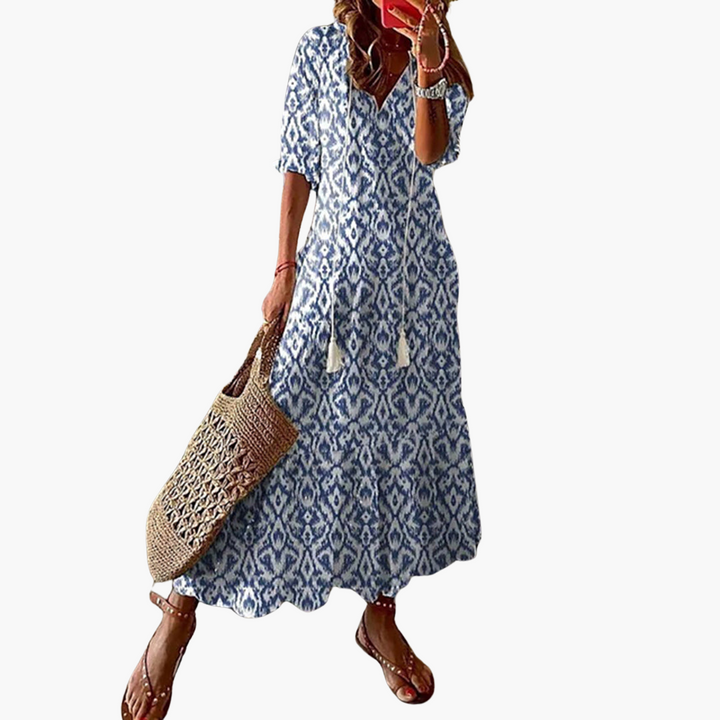 Soraya | Sunset Drift Maxi Dress