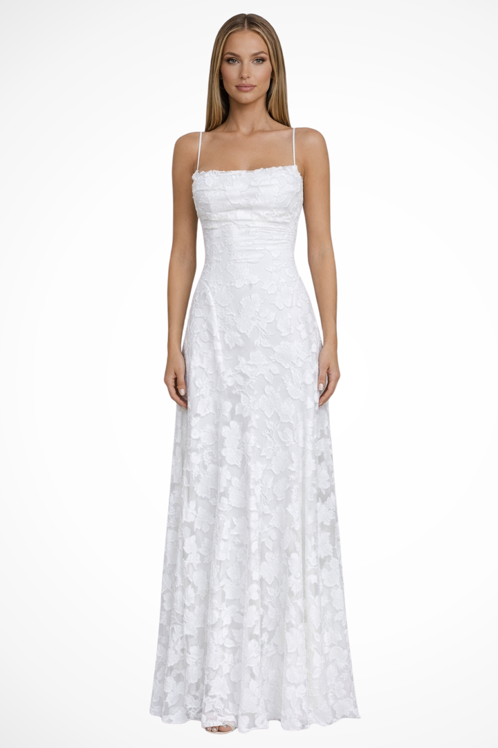 Serena | Floral Grace Maxi Dress