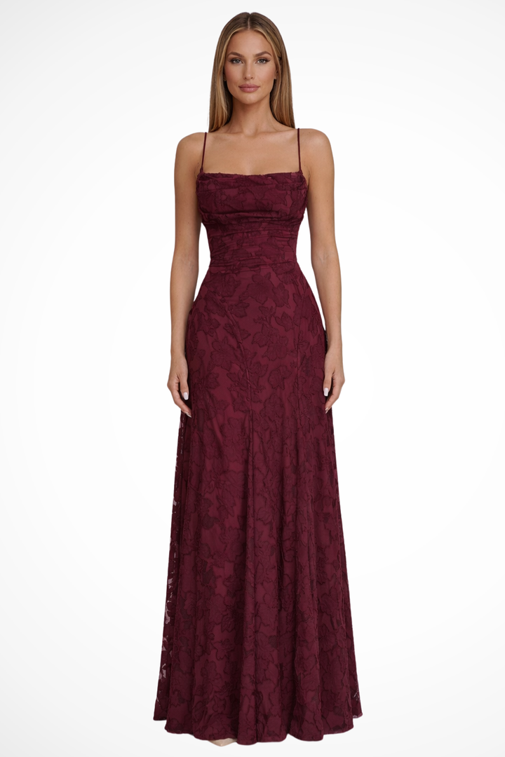 Serena | Floral Grace Maxi Dress