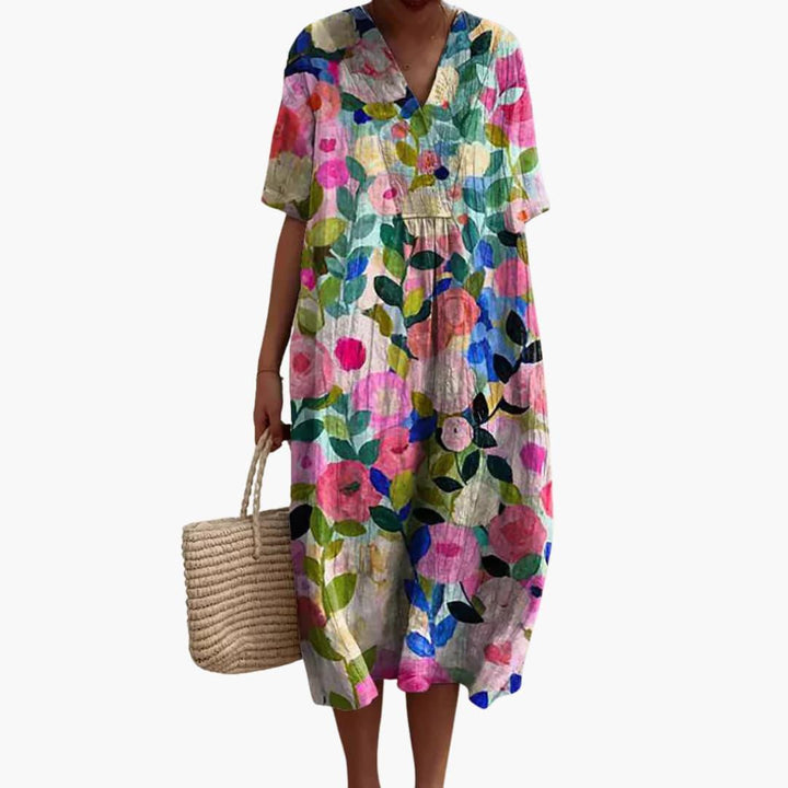 Celina | Fresh Petal Floral Dress