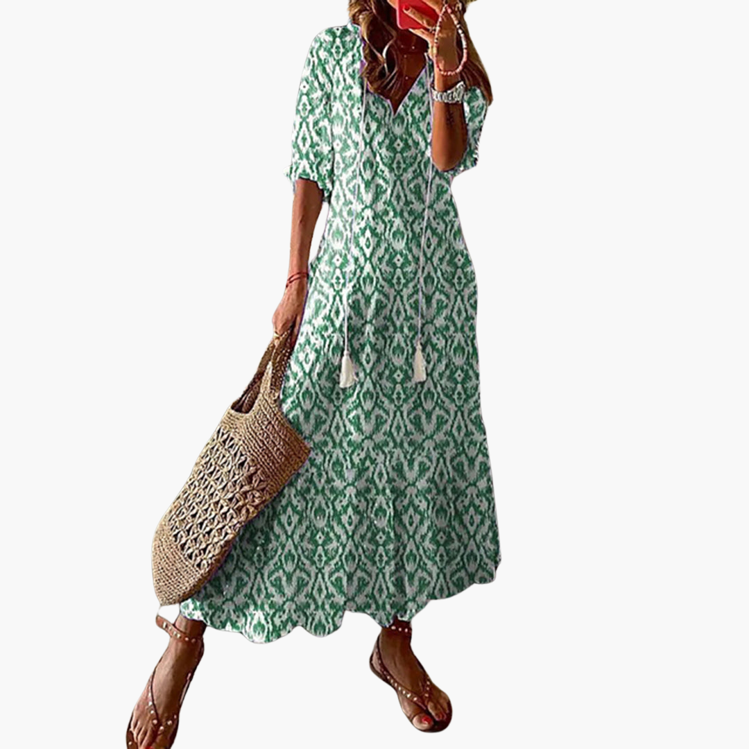 Soraya | Sunset Drift Maxi Dress