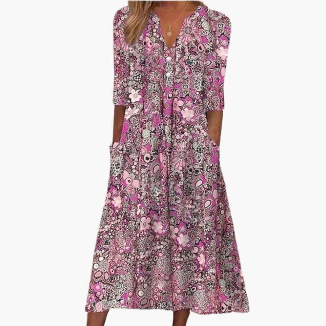 Calista | Free Spirit Floral Dress