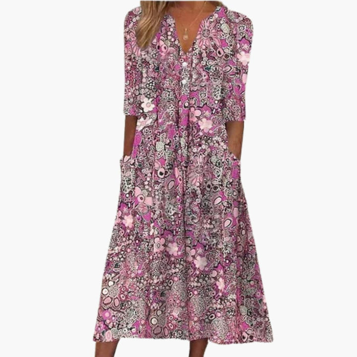 Calista | Free Spirit Floral Dress