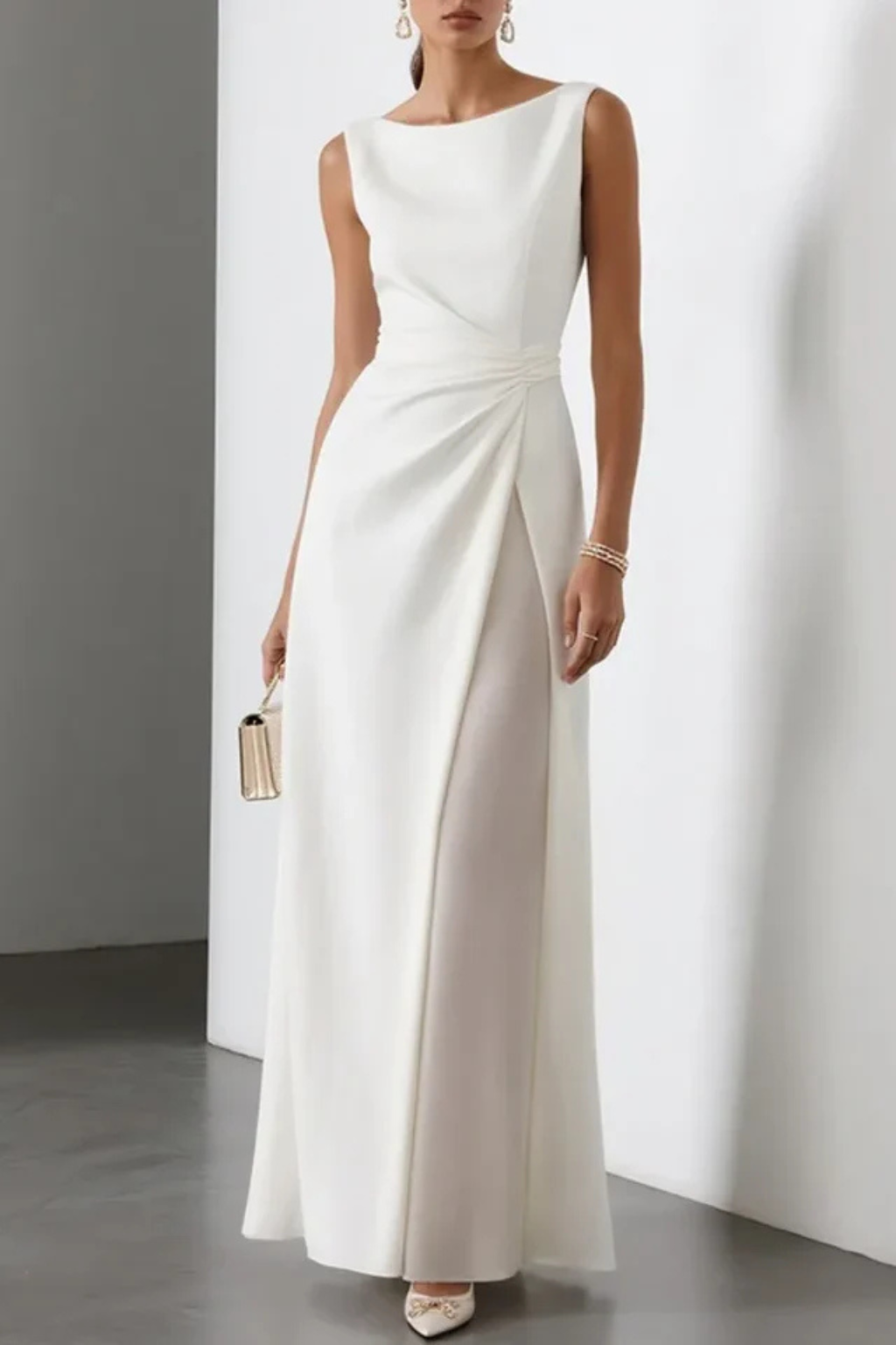 Tamara | Sculpted Elegance Maxi Dress