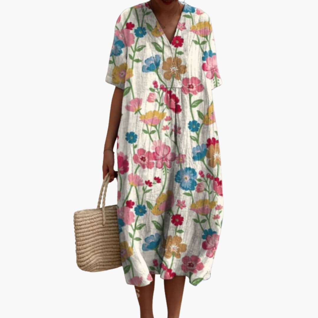 Celina | Fresh Petal Floral Dress