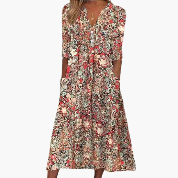 Calista | Free Spirit Floral Dress