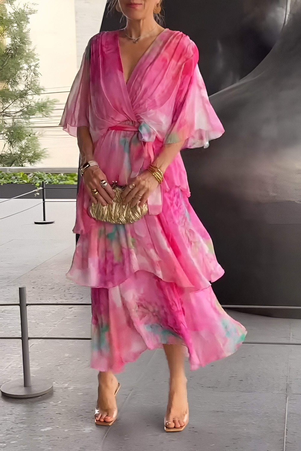 Zafira | Desert Muse Floral Dress