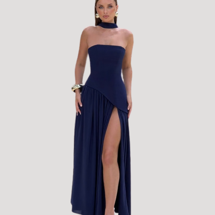 Aurelia | Sculpted Grace Maxi Dress
