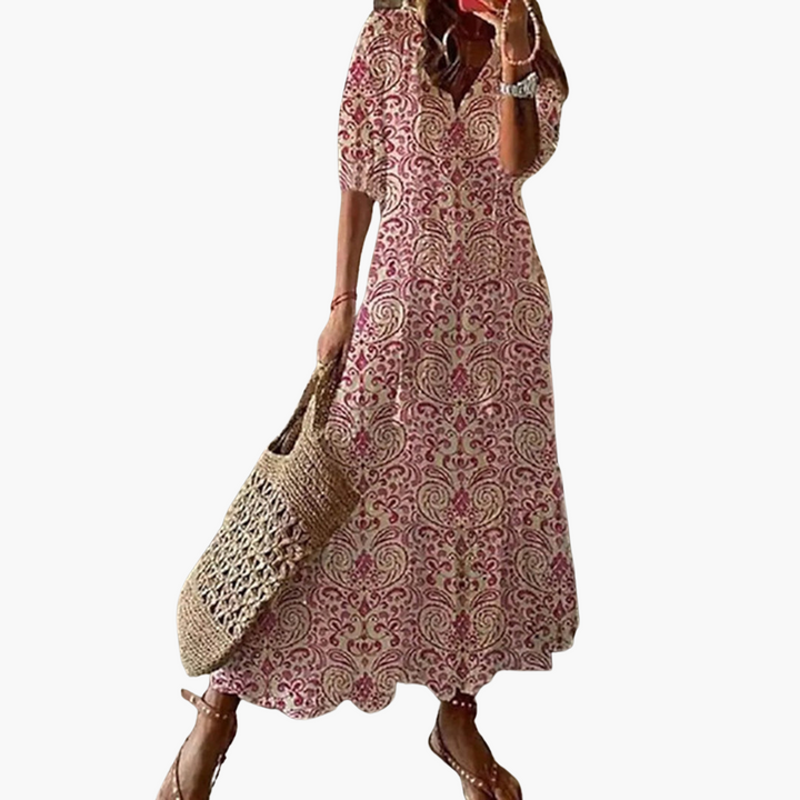 Soraya | Sunset Drift Maxi Dress