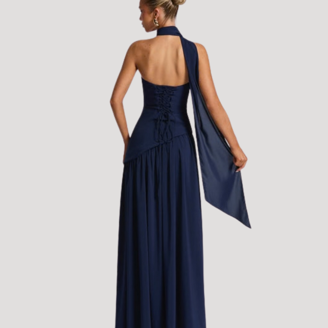 Aurelia | Sculpted Grace Maxi Dress
