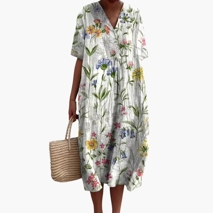 Celina | Fresh Petal Floral Dress