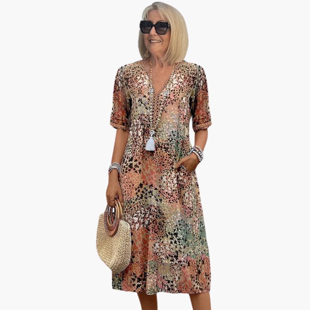 Elira | Soft Meadow Floral Dress