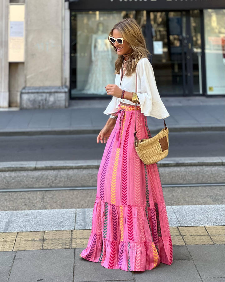 Sara | Free Motion Maxi Skirt