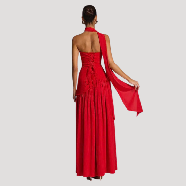 Aurelia | Sculpted Grace Maxi Dress