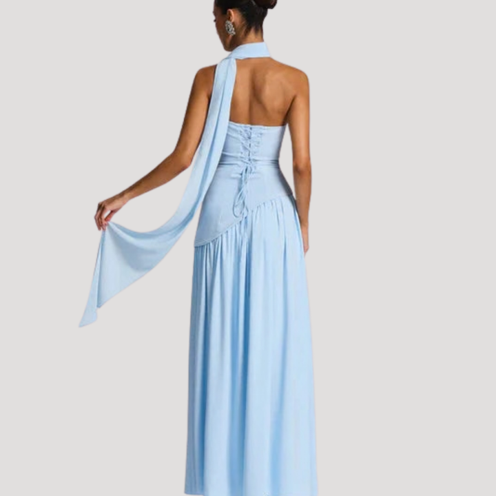 Aurelia | Sculpted Grace Maxi Dress