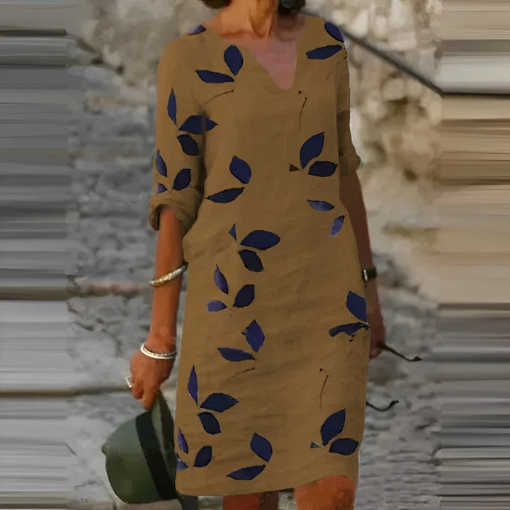 Leila | Olive Breeze Summer Dress