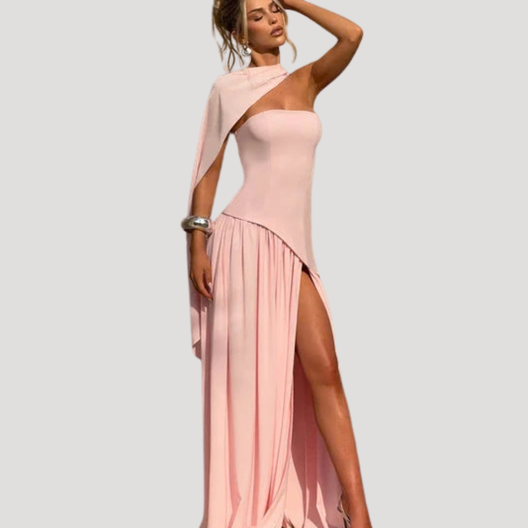 Aurelia | Sculpted Grace Maxi Dress