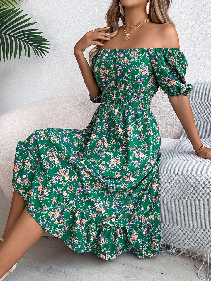 Yasmine | Sunlit Ruffle Summer Dress