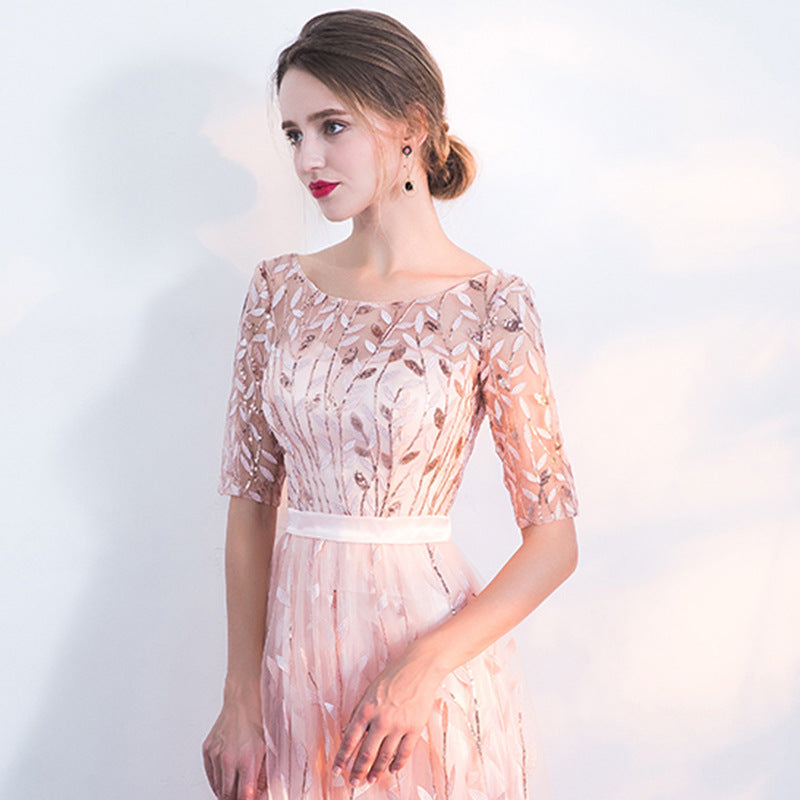 Lucia | Blush Aura Summer Dress