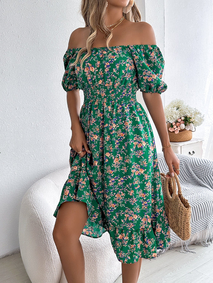 Yasmine | Sunlit Ruffle Summer Dress