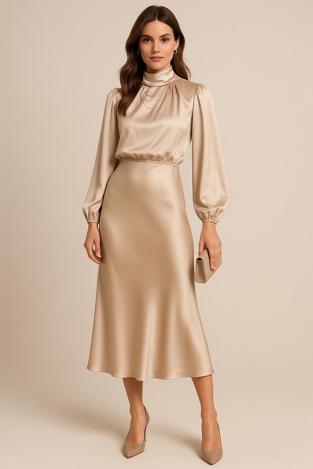 Vera | Refined Grace Midi Dress