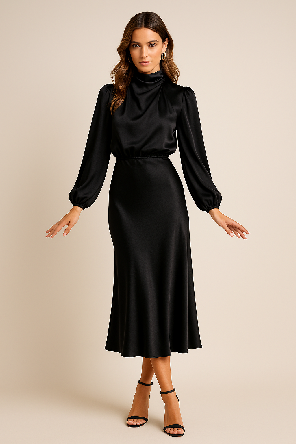 Vera | Refined Grace Midi Dress