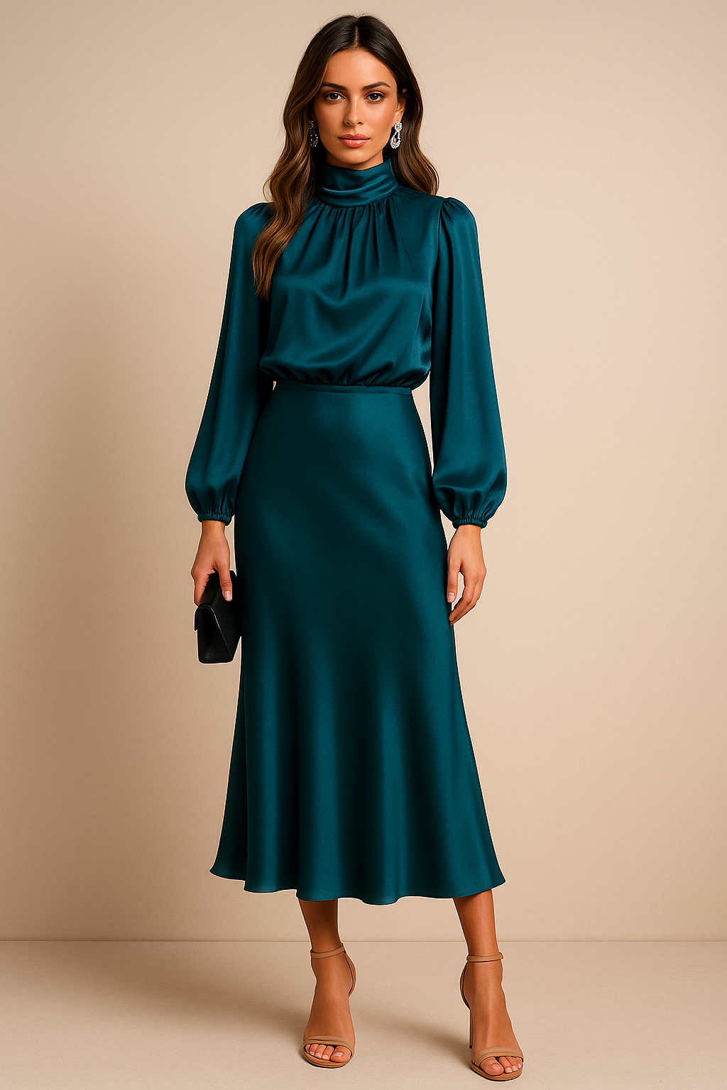 Vera | Refined Grace Midi Dress