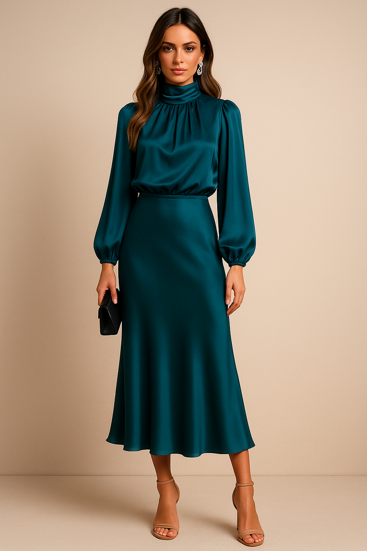 Vera | Refined Grace Midi Dress
