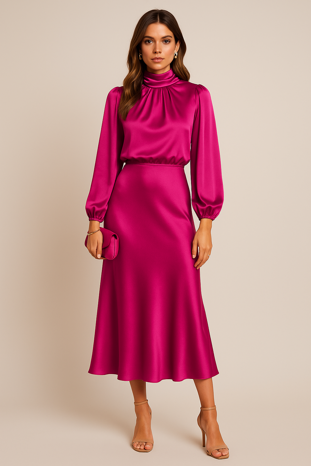 Vera | Refined Grace Midi Dress