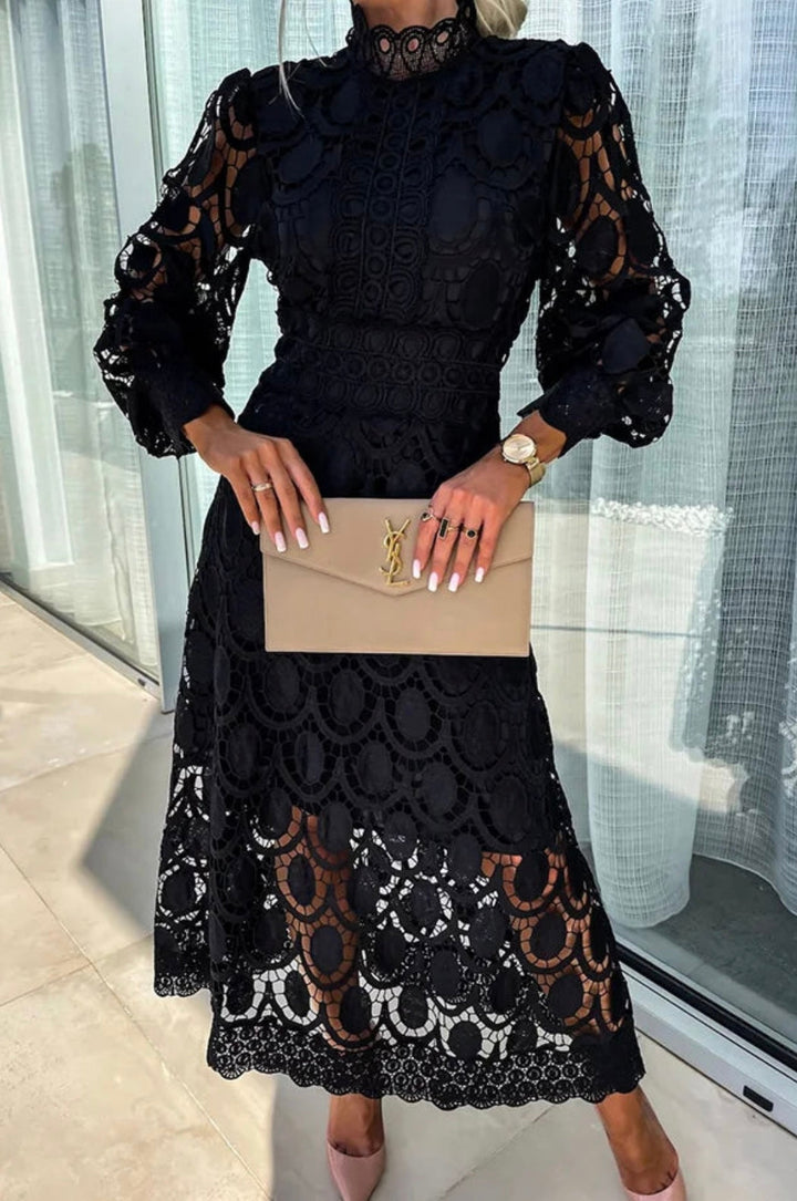 Ivana | Lace Bloom Summer Dress