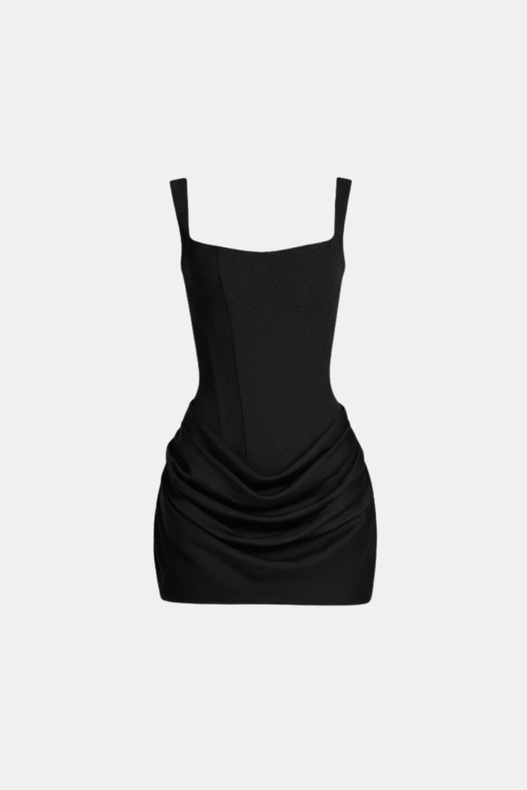 Clara | Satin Sculpt Mini Dress