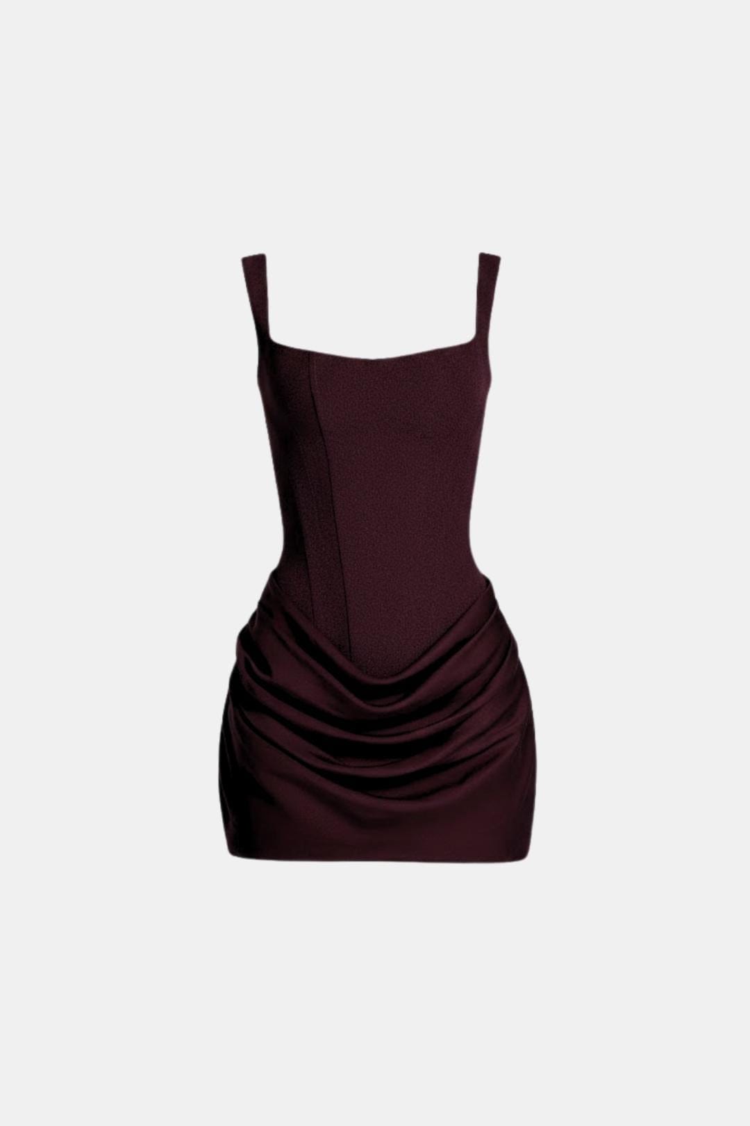 Clara | Satin Sculpt Mini Dress
