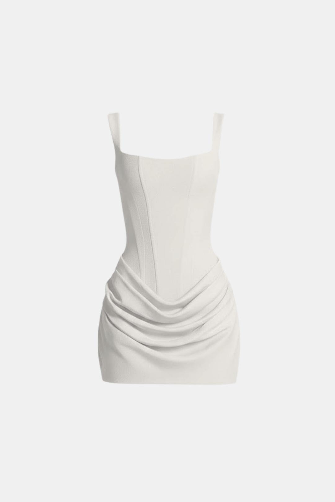 Clara | Satin Sculpt Mini Dress