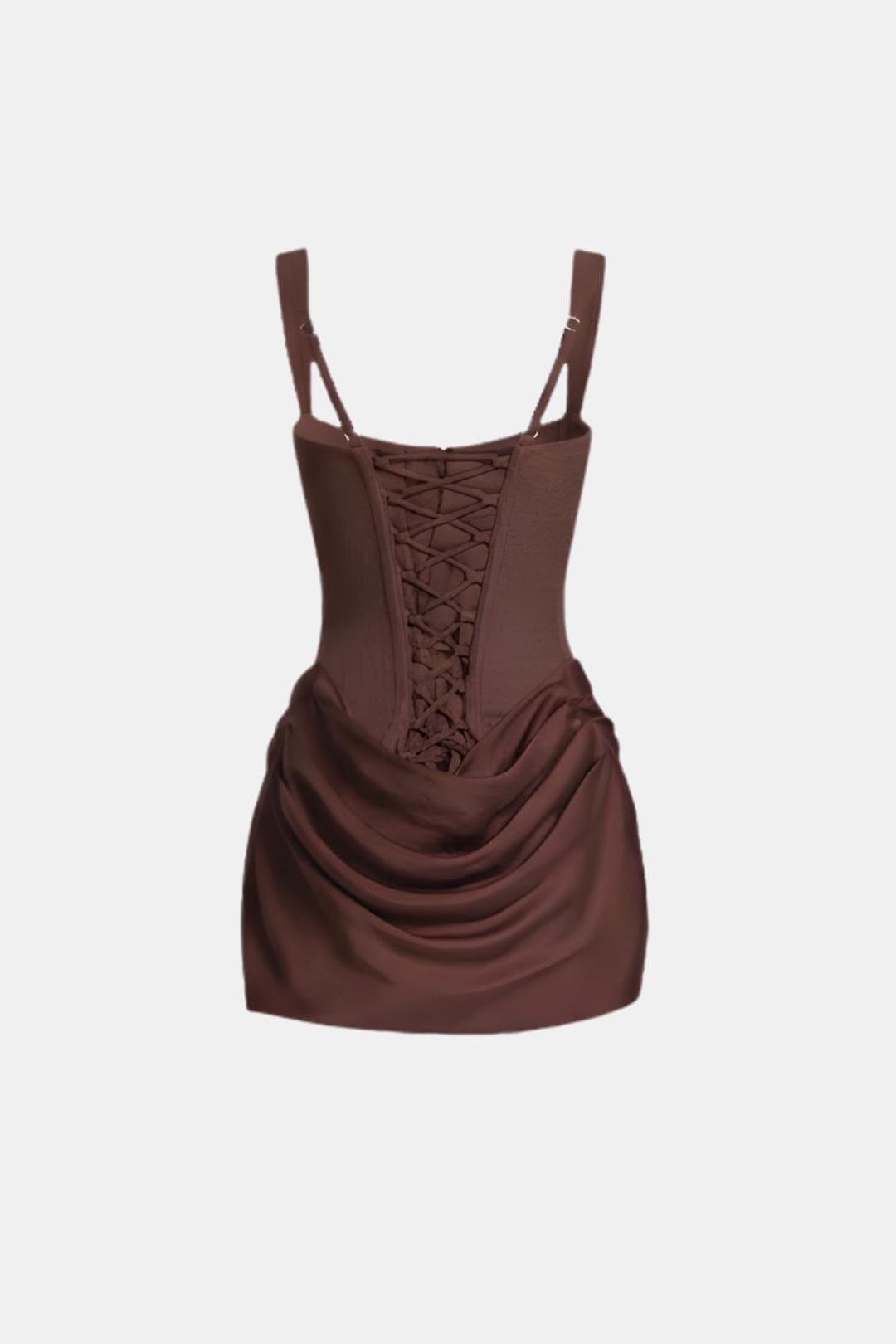 Clara | Satin Sculpt Mini Dress