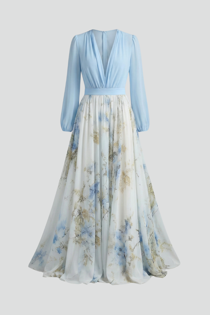 Liora | Soft Aura Floral Dress
