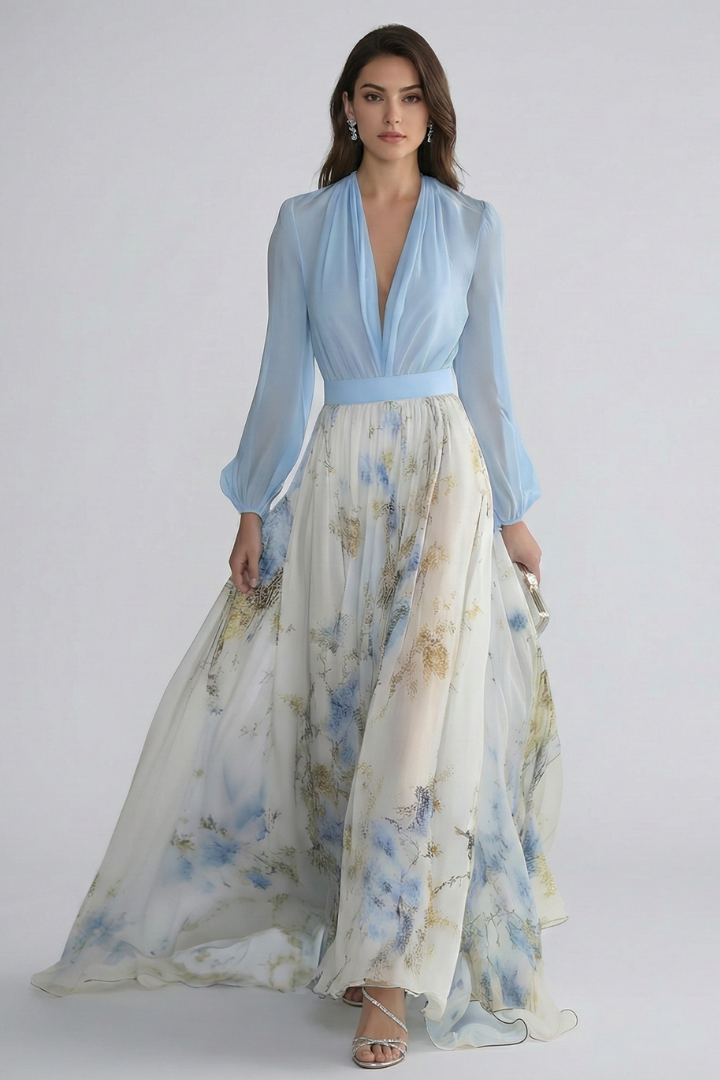 Liora | Soft Aura Floral Dress