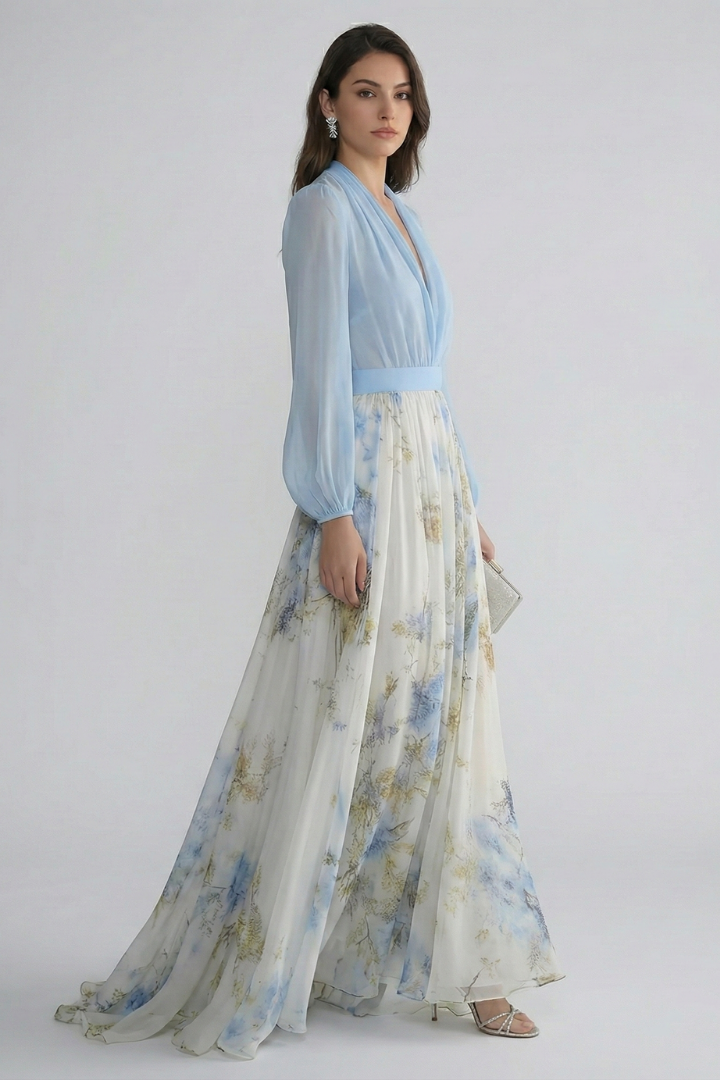 Liora | Soft Aura Floral Dress