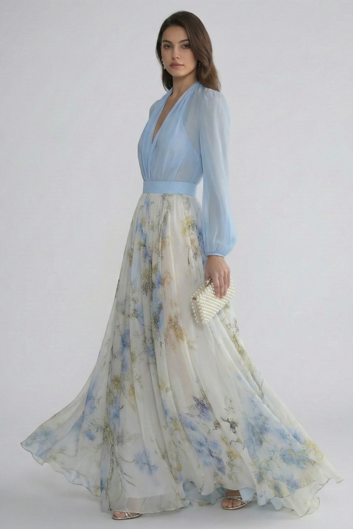 Liora | Soft Aura Floral Dress
