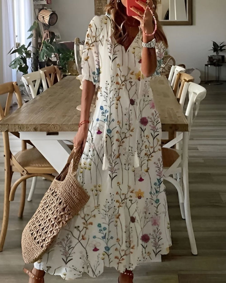 Soraya | Sunset Drift Maxi Dress