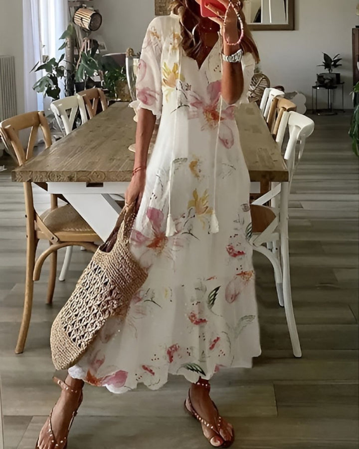 Soraya | Sunset Drift Maxi Dress