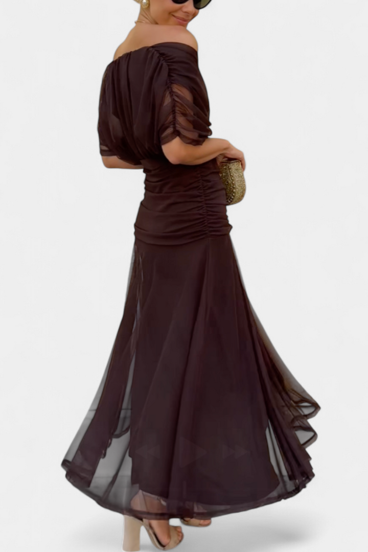 Hana | Sunset Drape Summer Dress