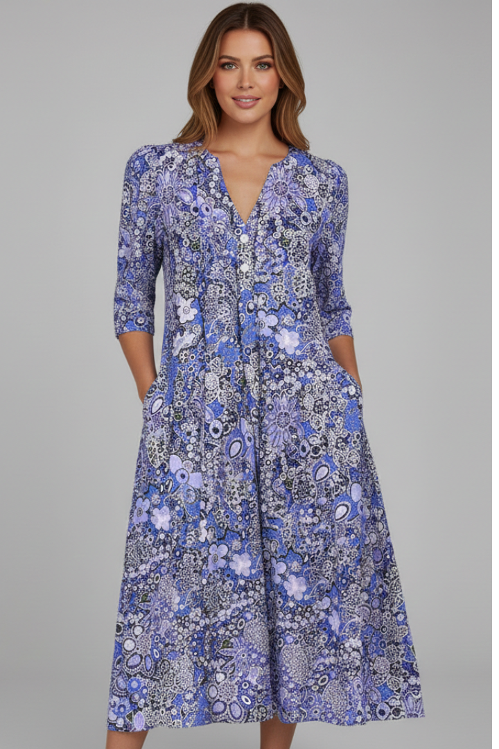 Elaria | Soft Movement Floral Dress