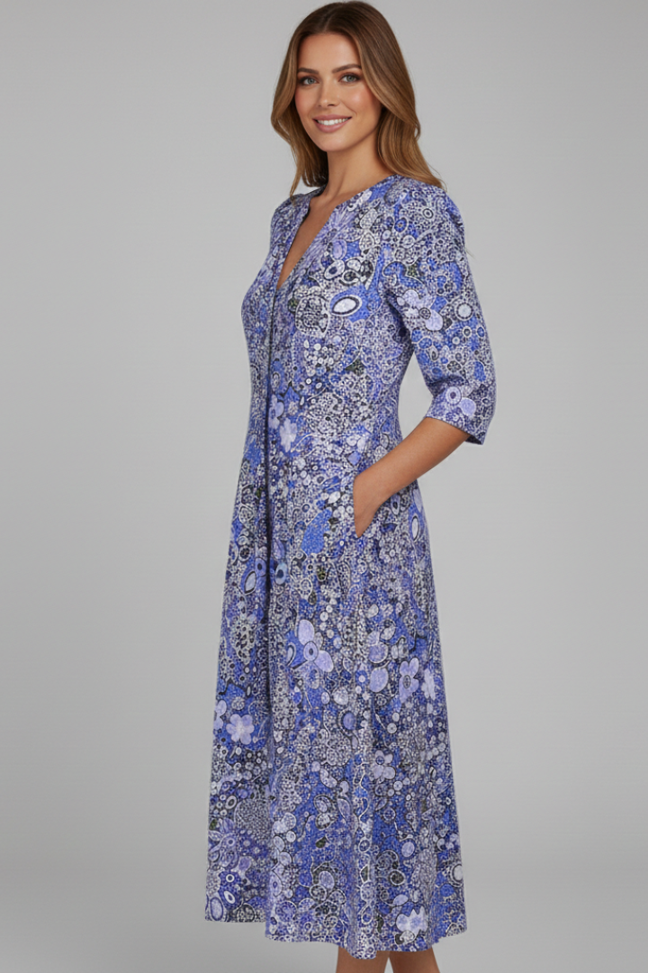 Elaria | Soft Movement Floral Dress